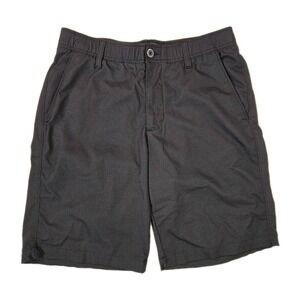 Under Armour Match Play Golf‎ Shorts Black Gray Dot Men's Size 32 Stretch Waist